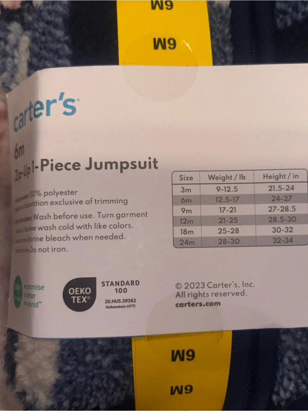 Carter’s plaid jumpsuit